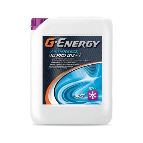  Антифриз G-Energy Antifreeze 40 PRO G12++ 10кг    2422210317 фото 1