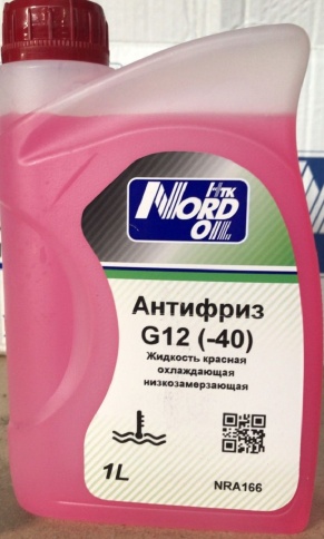 NORD антифриз КРАСНЫЙ G12 1 Л (-40) фото 1
