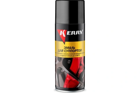 ЭМАЛЬ для суппортов ЧЕРНАЯ KERRY KR-962.4 520мл фото 2