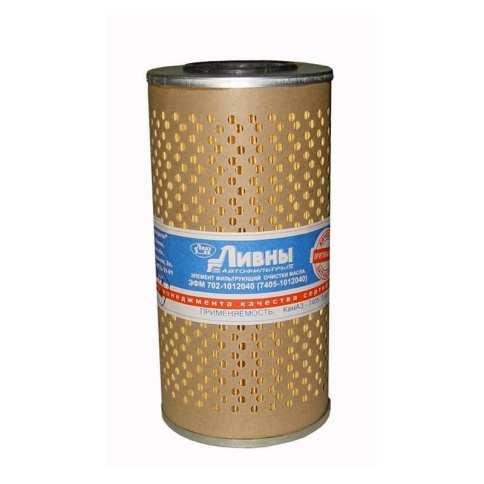 ФИЛЬТР МАСЛ. ЛИВНЫ КАМАЗ ЕВРО1,ЕВРО2 гр.оч. бумага  702-1012040 (7405-1012040)  фото 1