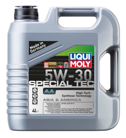 5W30 LIQUI MOLY LEICHTLAUF SPECIAL AA 7516 синт 4Л масло мот ЕС фото 1