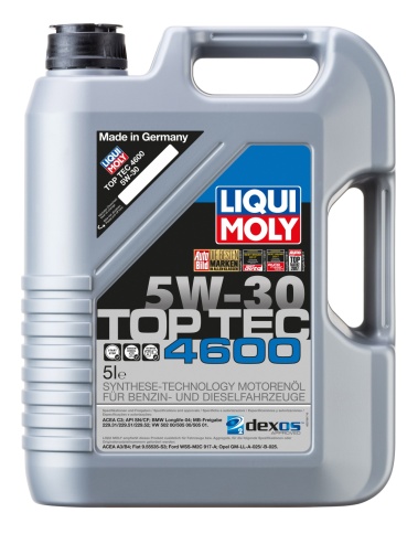 5W30 LIQUI MOLY HC-синт. мот. масло  Top Tec 4600 8033SN/CF  5л ЕС фото 1
