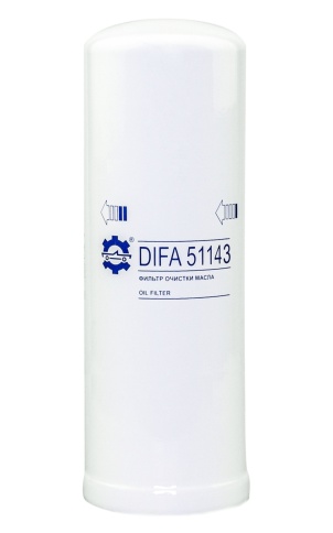 ФИЛЬТР гидравлический ДИФА 51143 (RE174130, P170949, HF6684, WH 12 005, RE152658, RE51797, RE51797A) фото 1