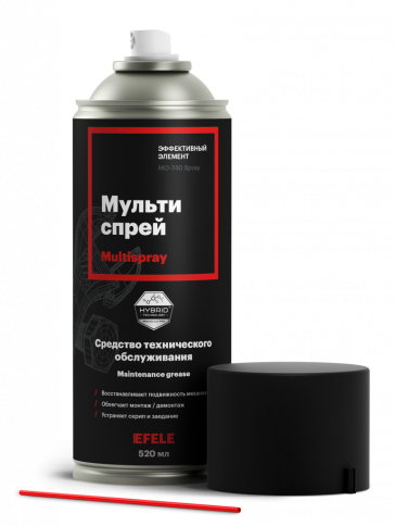 EFELE MO-740 Spray (520мл.)  Мультиспрей Средство технического обслуживания  фото 1