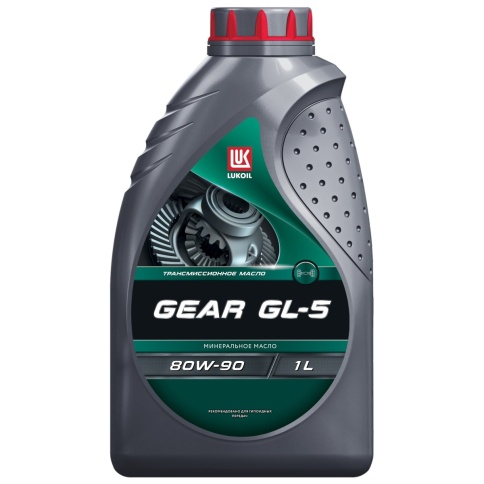 80w90 ЛУКОЙЛ ТМ-5/GL-5 GEAR 1Л трансм. масло  3590990/19550 фото 1
