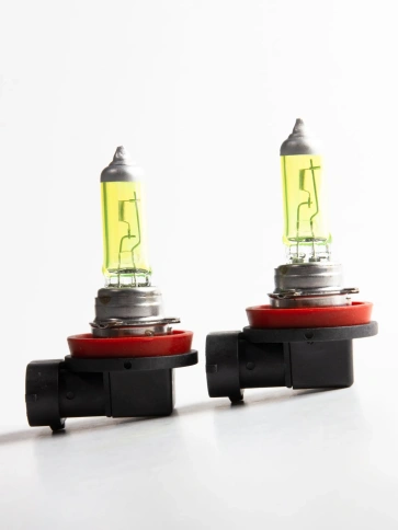 Лампа галоген. H11 12V 55W PGJ19-2 Lumen Yellow +50% (жёлтая) (комплект 2 шт.) LPY12VH11 фото 7