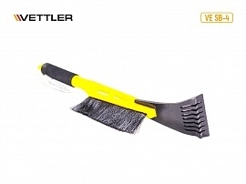 Щетка для снега со скребком 44,5см. мягкая ручка  VETTLER (VE SB-4) 17270 фото 1