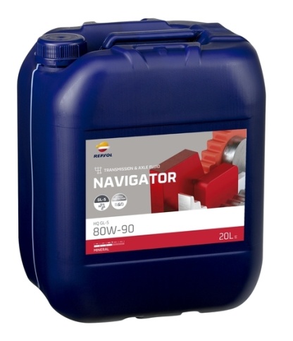 80W-90 RP NAVIGATOR HQ GL-5 20 л (заменяет RP CARTAGO MULTIGRADO EP 80W90) фото 1