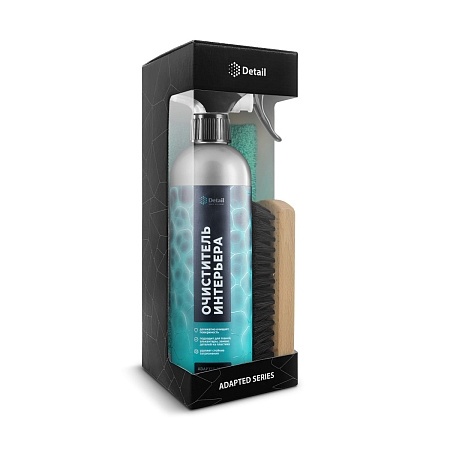 Набор для очистки салона Adapted Series Detail DT-0511 (Ultra Clean, щетка, микрофибра) фото 1