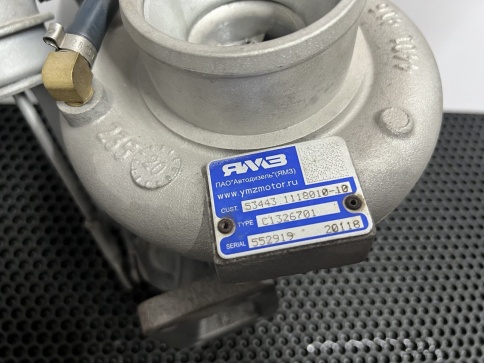 Турбокомпрессор YAMZ 53443111801010 восстановленный оригинальный ( 1 год гарантии ) фото 4