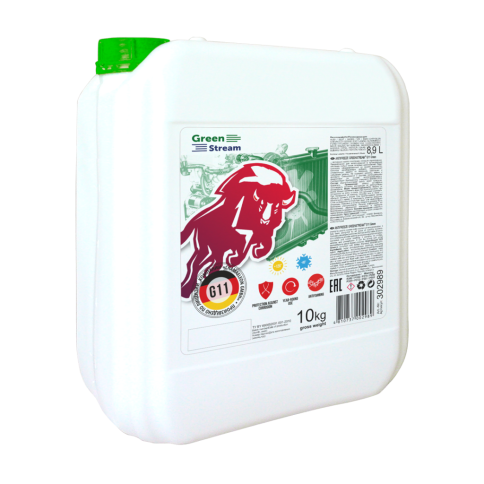Антифриз ANTIFREEZE GreenStream G12 Red, 10 кг фото 1