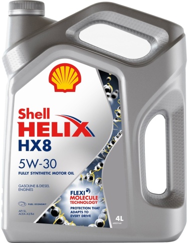 5W30 Shell Helix  НХ8   4Л масло моторное ЕС фото 1