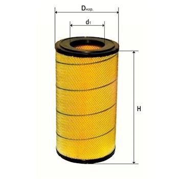 ФИЛЬТР ВОЗД. ДИФА 4390K (без элемента)  (C 29 1420/2, P777279) фото 1