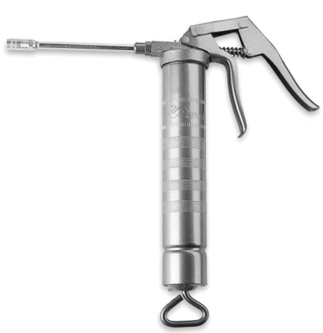 Шприц SAMOA (Испания) ОДНОРУКИЙ  для консистентной смазки объемом 500 см3 с пистолетной ручкой прямо фото 1