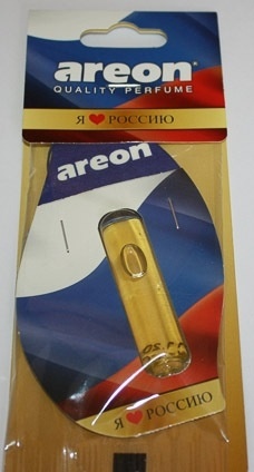 Ароматизатор  AREON гель "LIQUID" 5мл Флаг РФ Летняя мечта фото 1