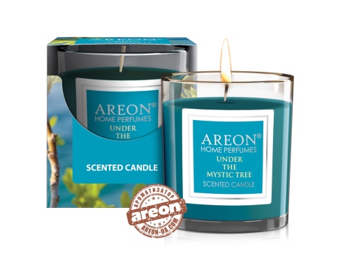 Ароматизатор  AREON HOME PERFUMES АРОМАТИЧЕСКАЯ СВЕЧА 120 гр. Under the Mystic Tree фото 1