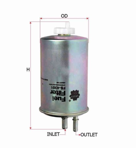 ФИЛЬТР ТОПЛ. SAKURA FS4301 фото 1