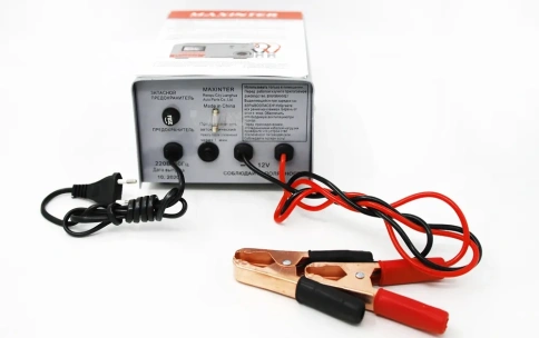 Зарядное устройство Plus-10 A MAXINTER, 1-10 A, 12B 295*120*153 мм фото 3