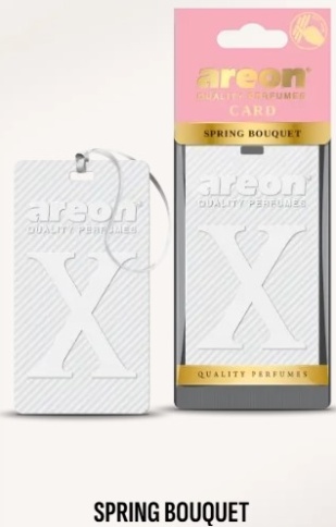 Ароматизатор  AREON "CARD" Spring Bouquet (Цветочный букет) NEW фото 1