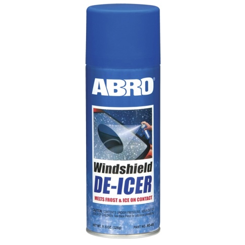 РАЗМОРАЖИВАТЕЛЬ стекол и замков ABRO (326 гр) аэрозоль WD-400 фото 1