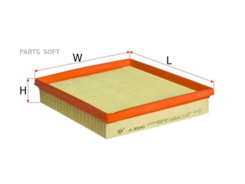 ФИЛЬТР ВОЗД. Sakura A30240 фото 1