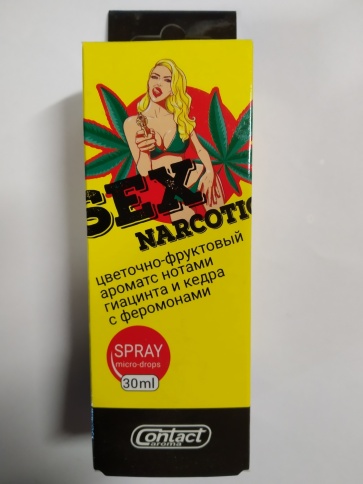 Ароматизатор CONTRA (Contex) спрей Sex Narcotic 30 мл фото 1