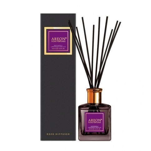 Ароматизатор  AREON HOME PERFUME STICKS PREMIUM 85 ML Патчоули-Лаванда-Ваниль фото 1