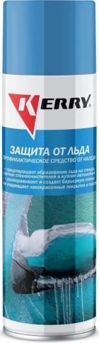 ЗАЩИТА от льда KERRY KR-987 650 мл профилактическое средство от наледи аэр. фото 1