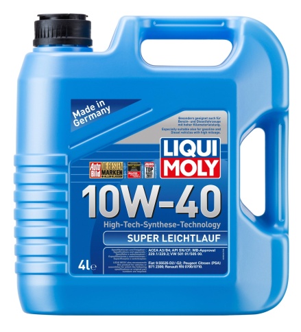 10W40 LIQUI MOLY LEICHTLAU+HD 1916 П/С 4Л  масло моторное ЕС фото 1