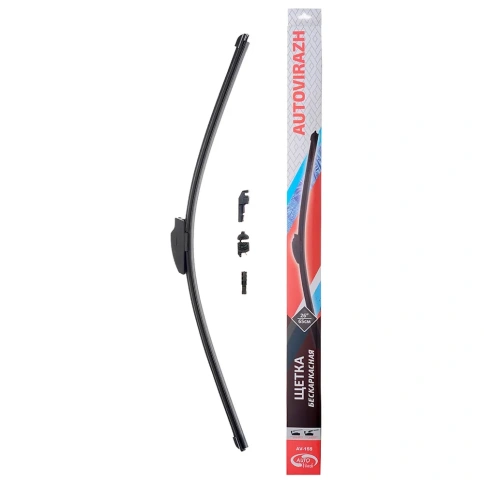 Щетка с/о "AV-155Y" 65см/26"  бескаркасная  AUTOVIRAZH AV-002615 фото 1