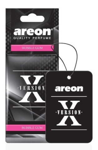 Ароматизатор  AREON сух. "X-VERSION" Бабл Гам фото 1