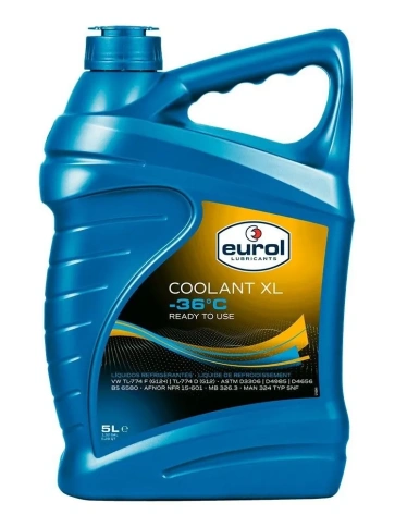  Антифриз Eurol Coolant XL Yellow -36C 5л. фото 1