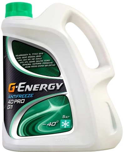  Антифриз G-Energy Antifreeze 40 PRO G11 4,72кг 2422210506 фото 1
