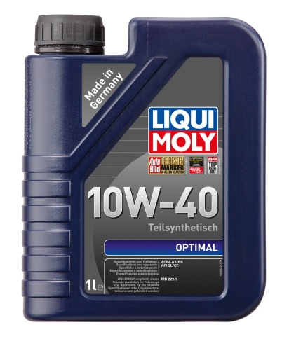 10W40 LIQUI MOLY OPTIMAL   П/С  3929 1Л масло моторное ЕС фото 1
