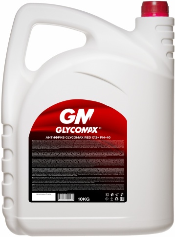 Антифриз GLYCOMAX Red G12+ (красный) 10 кг фото 2