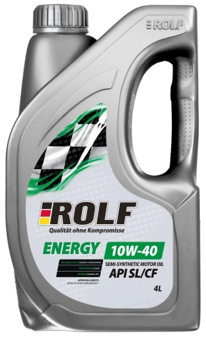 ROLF Energy 10W40 SL/CF п/синт  4л фото 1