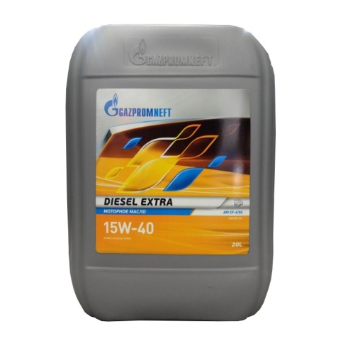 15W40 Gazpromneft Diesel Extra   масло моторное (20л / 17,88кг)    2389900040 фото 1