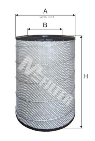 ФИЛЬТР ВОЗД. MFILTER A832 фото 1