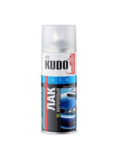 ЛАК акриловый 1К ГЛЯНЦЕВЫЙ KU-9010 (аналог KU-9002)   520 мл фото 1