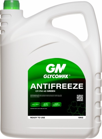 Антифриз GLYCOMAX Green G11 (зеленый) 10 кг фото 1