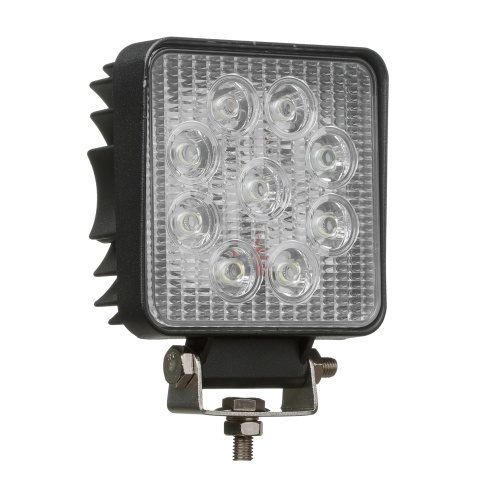 Светодиодная Фара 9 SMD  9-32V 27W  Lumen-27WS STE (квадрат) MLP-STE27WS1262F фото 1