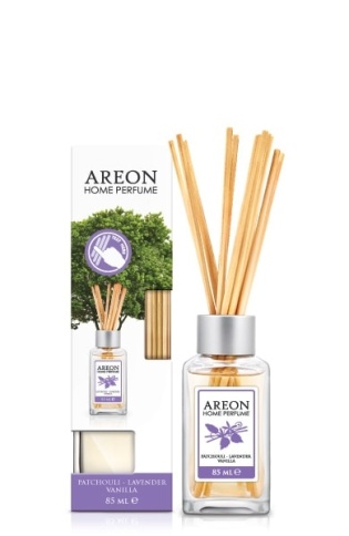 Ароматизатор  AREON HOME PERFUME STICKS 85 ML Патчоули-лаванда-ваниль фото 1