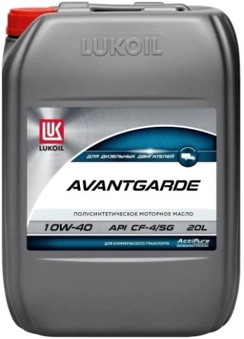 15W40 ЛУКОЙЛ АВАНГАРД  УЛЬТРА CI-4/SL, кан. 20Л  масло фото 1