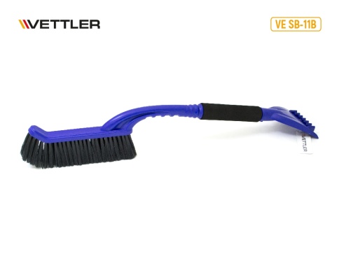 Щетка со скребком для удаления снега и льда 65см. мягкая щетина VETTLER (VE SB-11B) 18759 фото 1