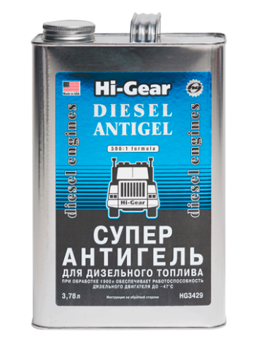 HG3429 СУПЕРАНТИГЕЛЬ ДИЗ.ТОПЛИВА   3,78 л на 1890л фото 1