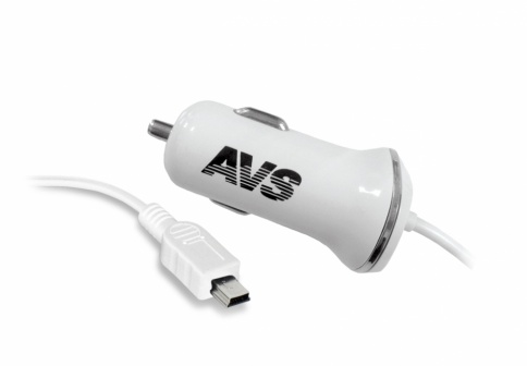 CMN-213 USB mini  Автомобильное зарядное устройство AVS (1,2A) фото 1