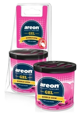 Ароматизатор  AREON "GEL CAN BLISTER" Бабал-Гам банка фото 2