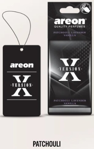 Ароматизатор  AREON сух. " X-VERSION" Patchouli Lavender Vanilla (Пачули Лав. Ваниль) NEW фото 1