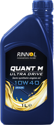 10W40 RINNOL QUANT M 1л моторное масло п/синт. фото 1