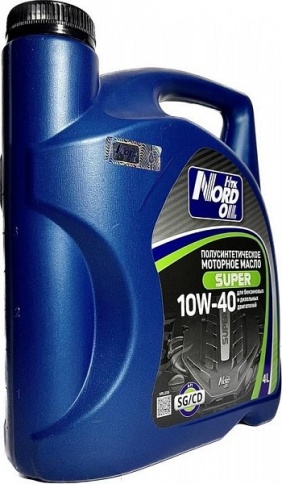 10W40 NORD OIL Super SG/CD масло моторное, 4 л фото 1